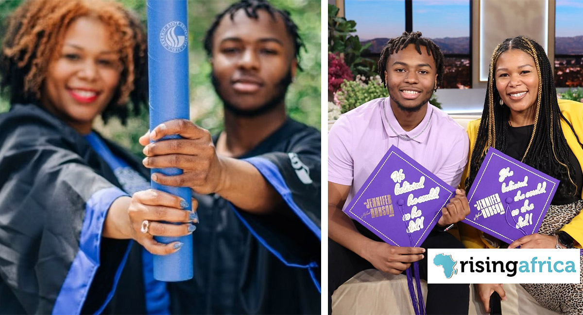 Former Homeless Teen Mom and Son Graduate Together From Georgia State University