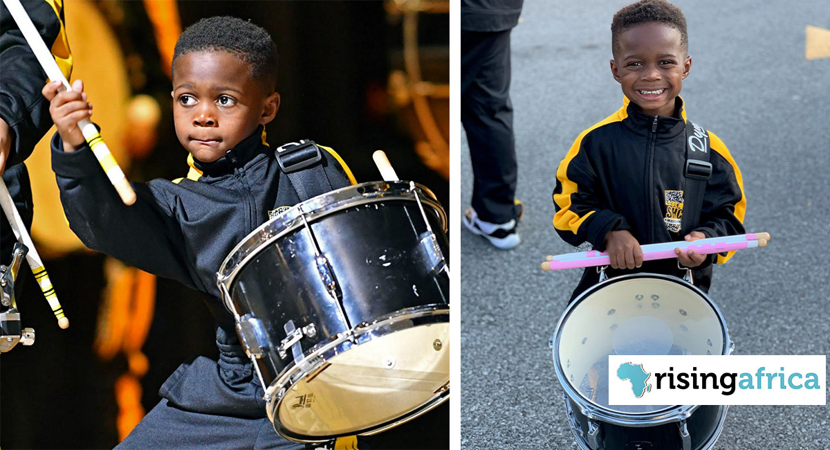 5-year-old boy wins full scholarship to university for his amazing drumming skills