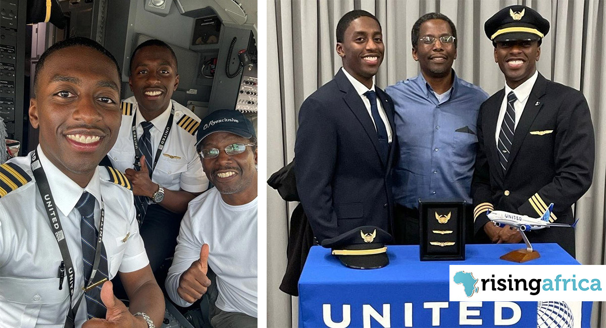 Twin Pilots Share First Flight Together and Surprise Their Father on Father’s Day