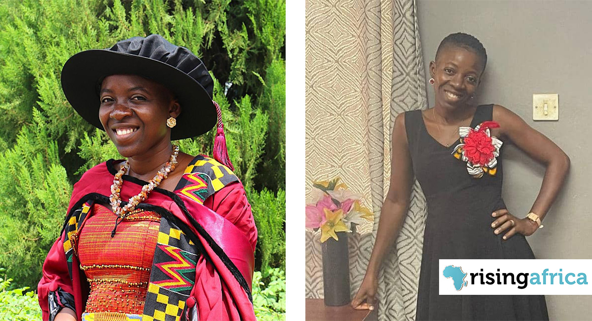 The first female to earn a PhD in Mathematics from the University of Ghana