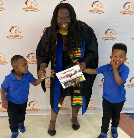 Single Mother of Two Toddlers Graduates with a Master’s Degree: A Story of Unwavering Strength