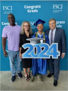 12-Year-Old Boy Graduates with Associate Degree from Florida State College Jacksonville